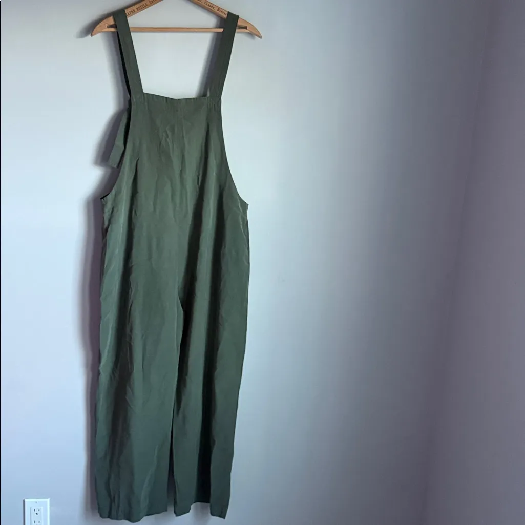 sezane  brian jumpsuit green FR38/US6 - Image 4