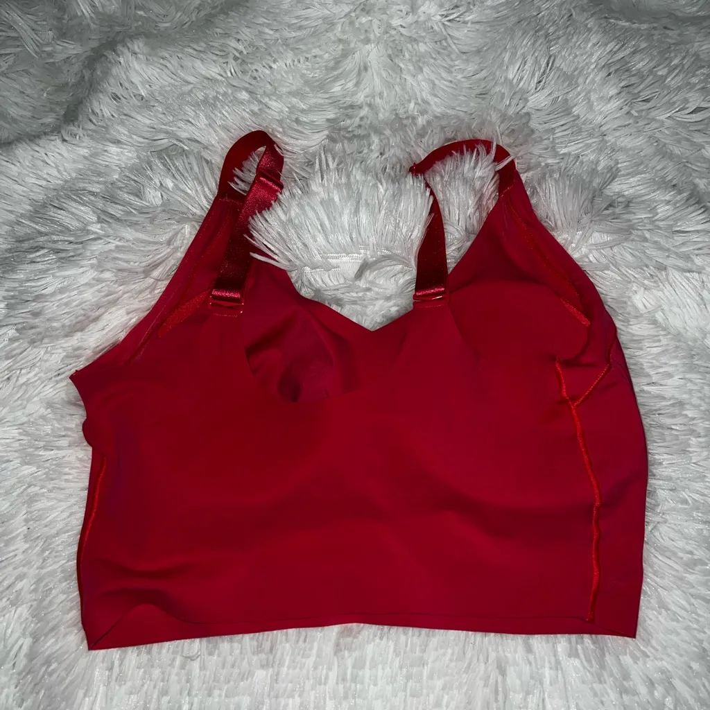 True and Co Full Body Bra Bright Pink size Medium - Image 3