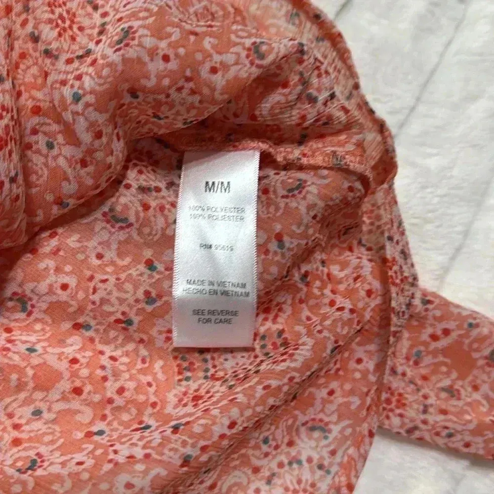 🌼💙Colorful Blouse Tank Top Orange Size M - Image 7