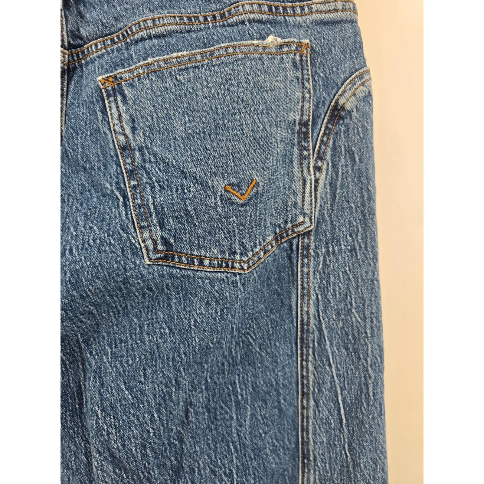 Hudson Jeans Women Wide Leg High Rise Denim Blue Size 32 - Image 4