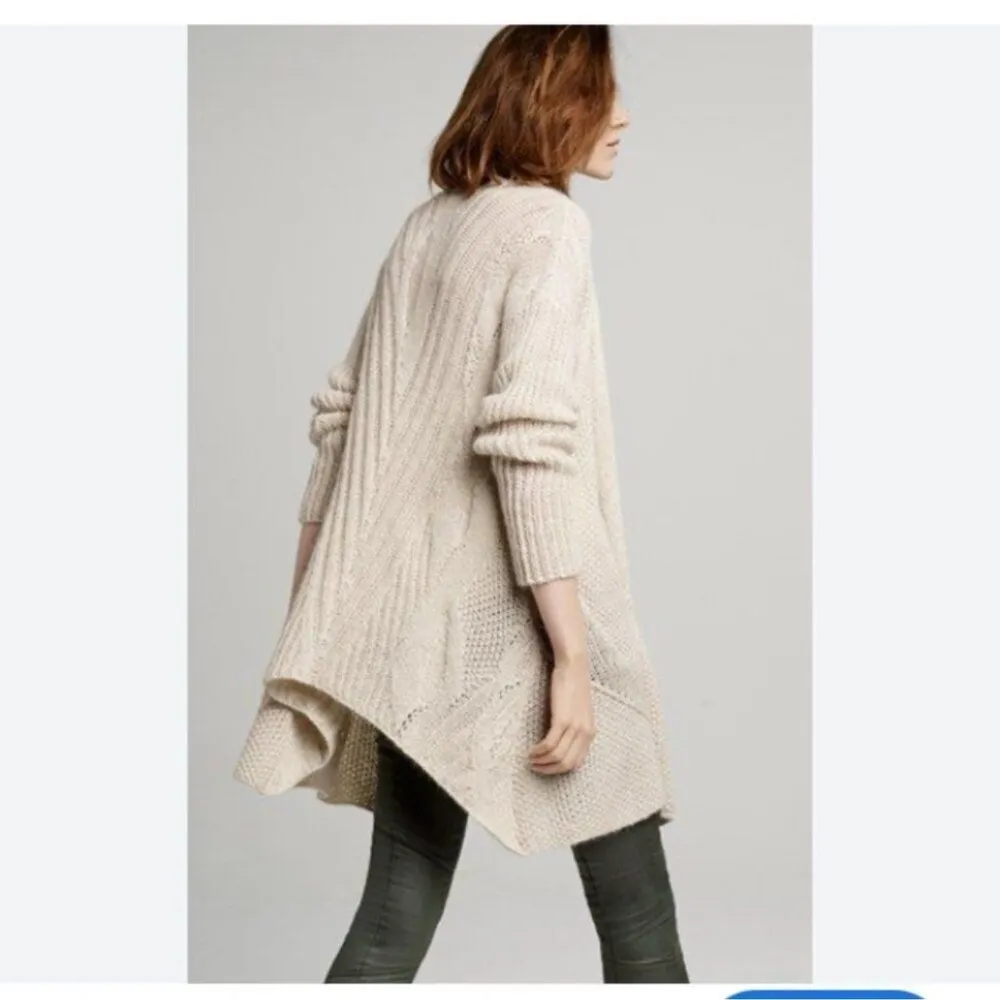 The Fisher Project Eileen Fisher Linen Mohair Blend Knit Cardigan - Image 2