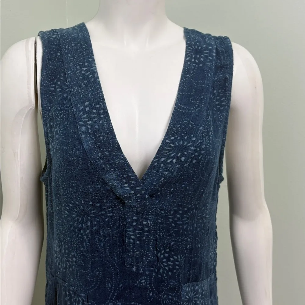 Faherty azure hemp dress XS - Image 4