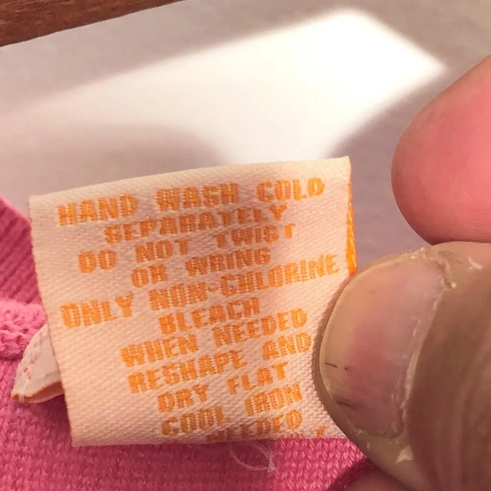 Sweet Romeo Womens Size Small 3/4 Sleeve Pink Cardigan Sweater - Image 5