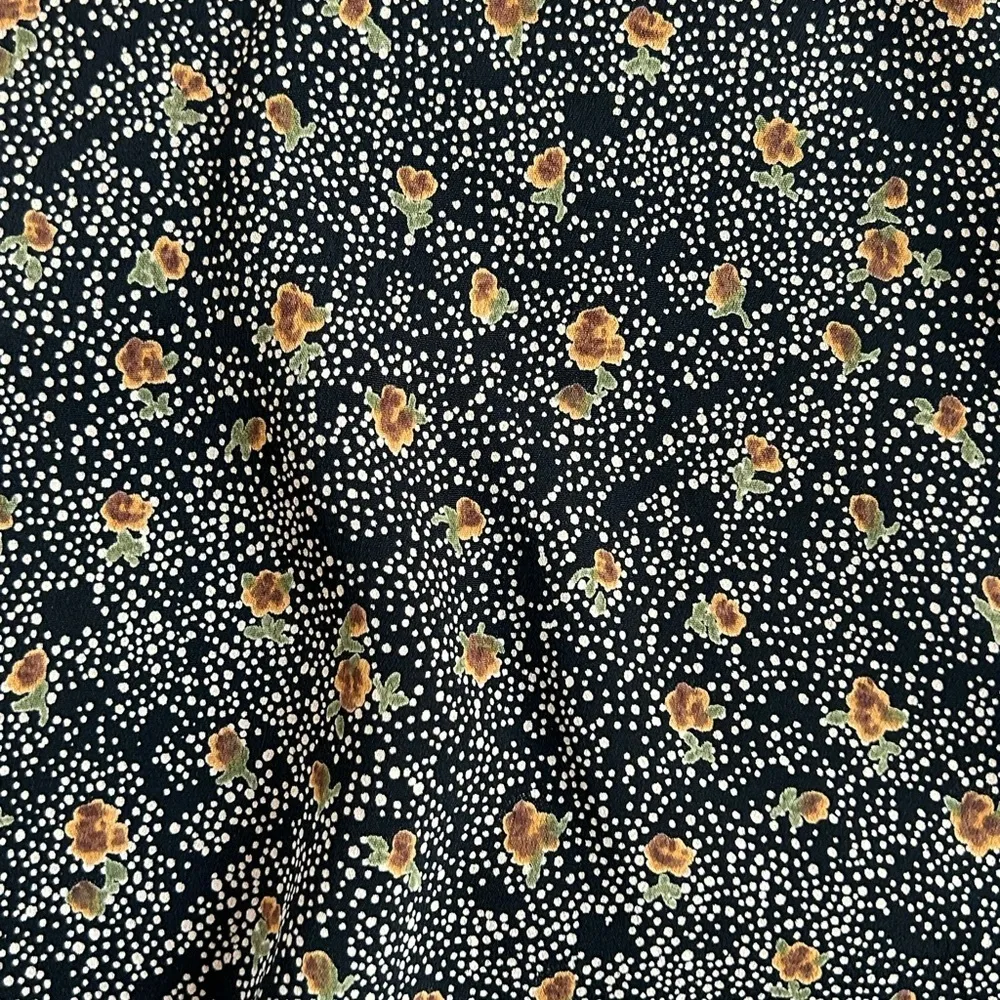 Flynn Skye long puff sleeve whimsygoth 90s floral grunge polka dot print SM NWT - Image 6
