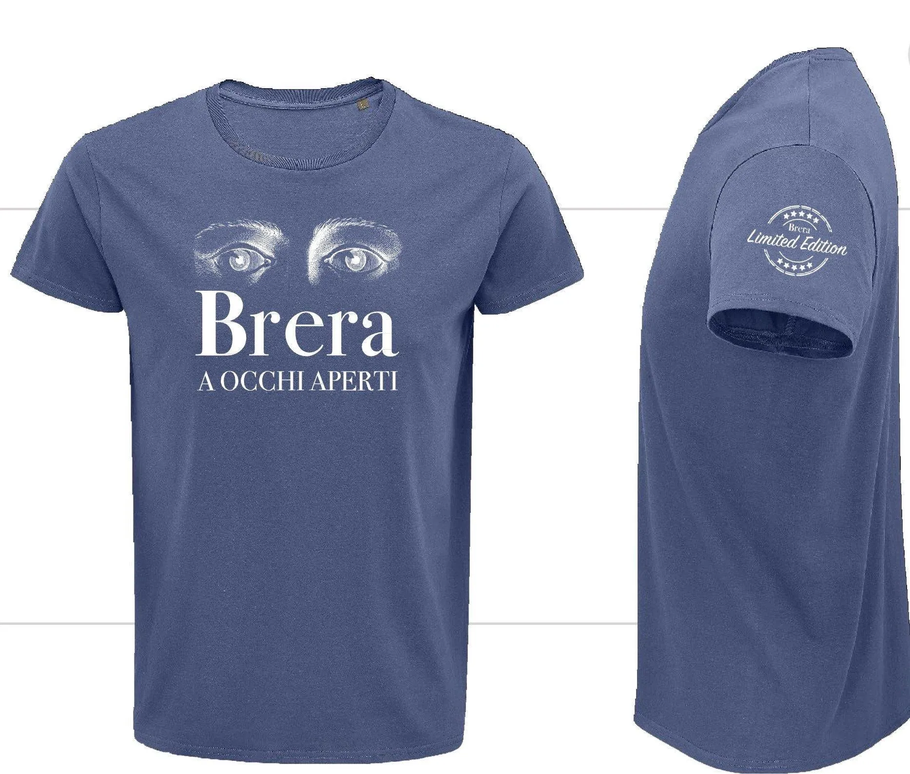 Pinacoteca di Brera Museum Merch Tee Blue - Image 2