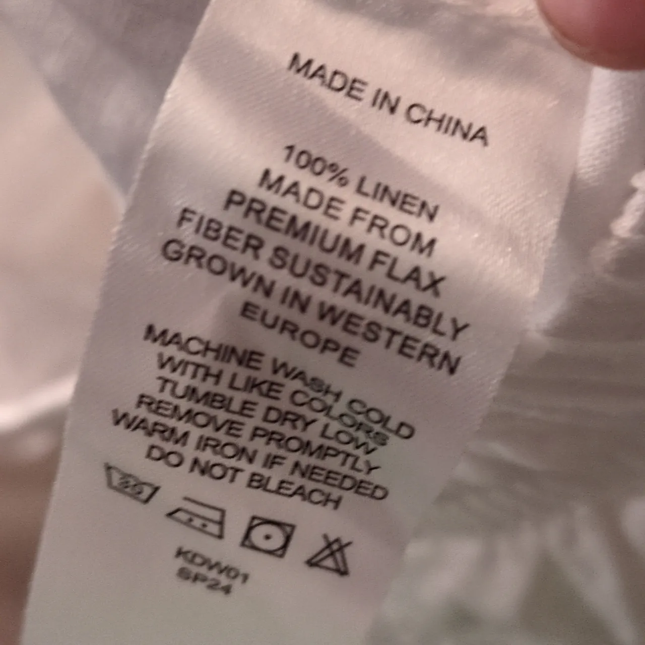 Quince European Linen White Shorts Size Large - Image 5