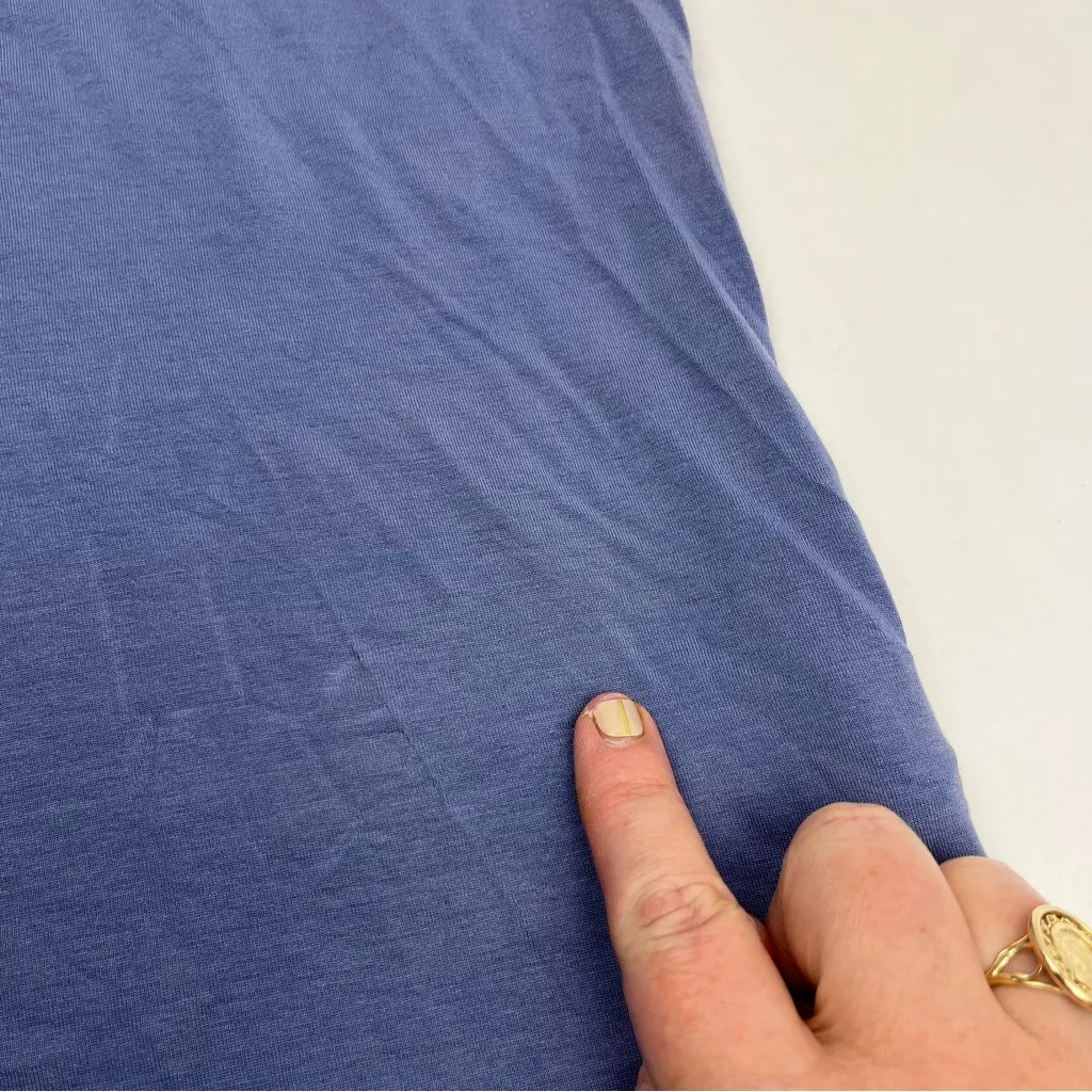 Eileen Fisher 1X Purple‎ Periwinkle Sleeveless Top Shirt Tencel Lyocell *FLAWED - Image 7