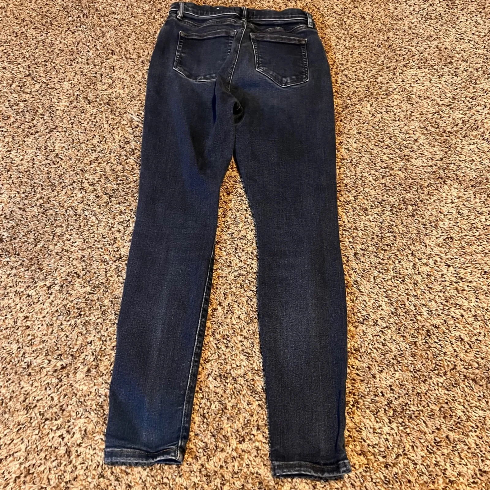 LOFT‎ The Jeggings Dark Wash High Rise Skinny Jeans Women's Size 27/4 - Image 7