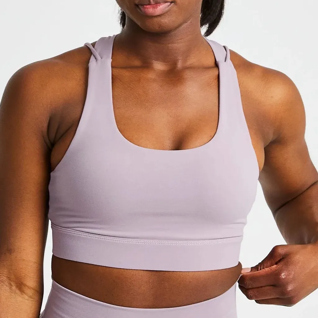 AYBL Core Sports Bra Lavender - Image 2