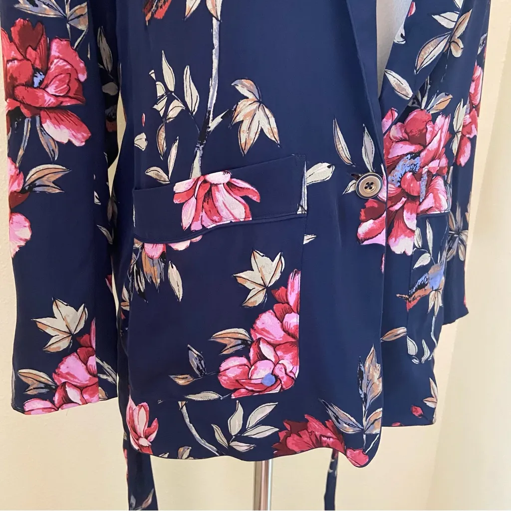 Joie Silk Floral Anasophia Blazer - Image 12