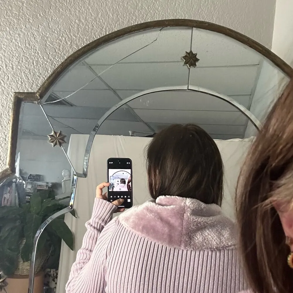 Vintage Y2k Purple Suede Fur Long Sleeve Open Jacket - Image 6