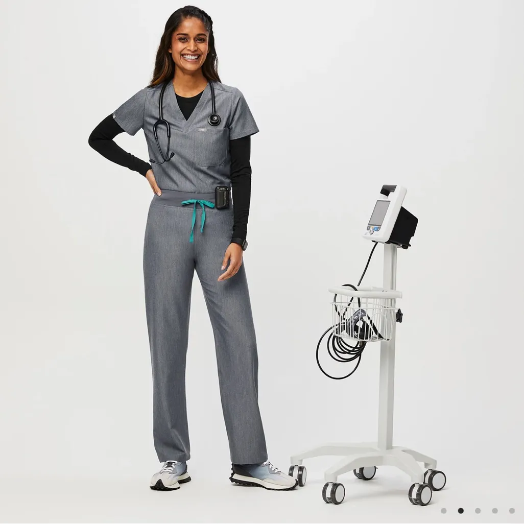 Figs Livingston Graphite Pants Petite Medium - Image 8