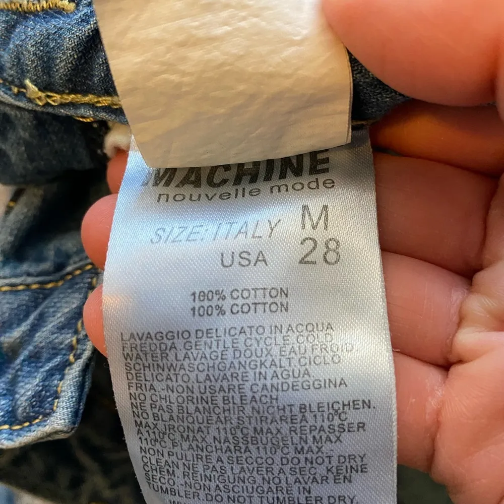 Machine Denim Women’s Distressed Overalls Blue Size 28 - Image 9