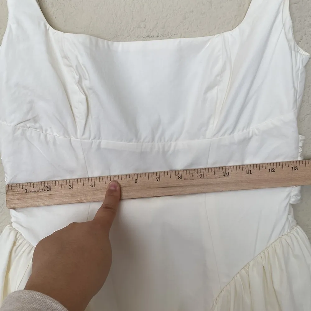 HOUSE OF CB 'Florianne' Ivory Bow Mini Dress NWOT size S - Image 8