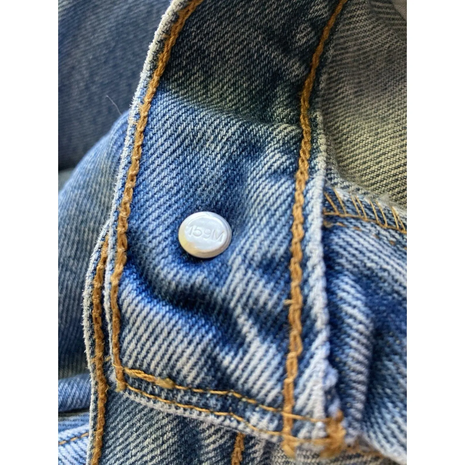 Vintage 99’ Levis 550 Jeans 29x32 Womens 12L Relaxed Fit Tapered Leg 90s Denim - Image 9