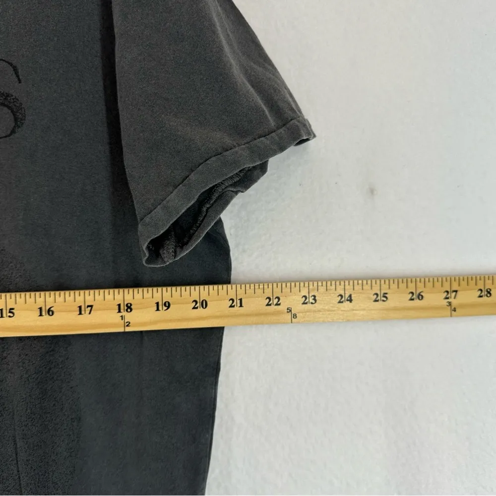 H&M Divided Devils Rouge Skull Graphic T Shirt Women’s Large Grey - Image 6