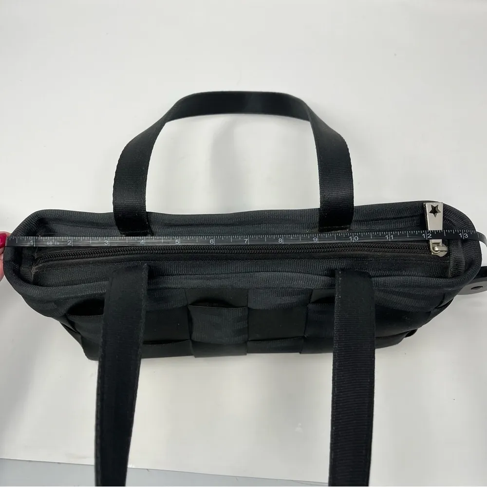 Harveys Seatbelt Bag Boxy Long Handle Belt Bag Black - Image 10