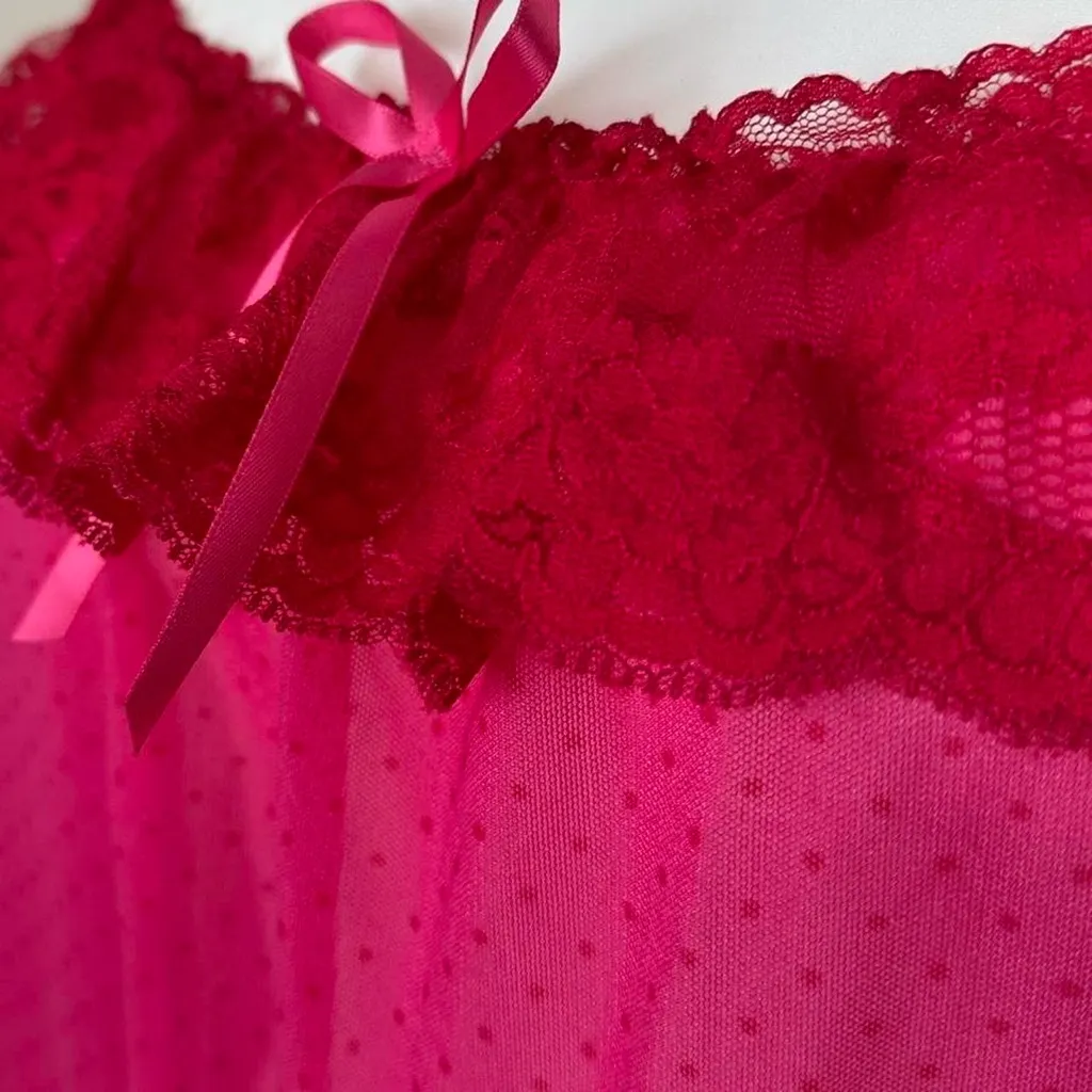 Victoria’s Secret Polka Dot Babydoll Top - Image 5