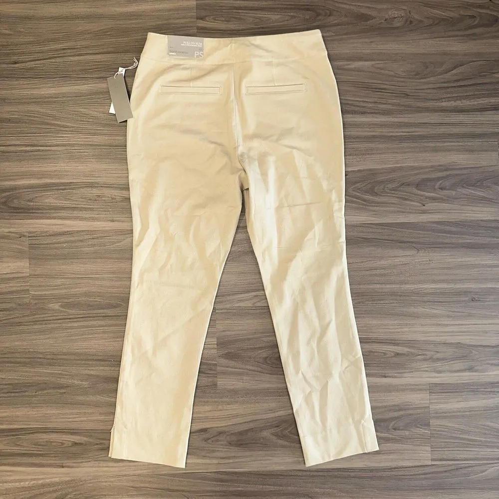 Soft Surroundings Size‎ PS Super Stretch Ankle Pant Tapered Pull On Tan Beige - Image 3