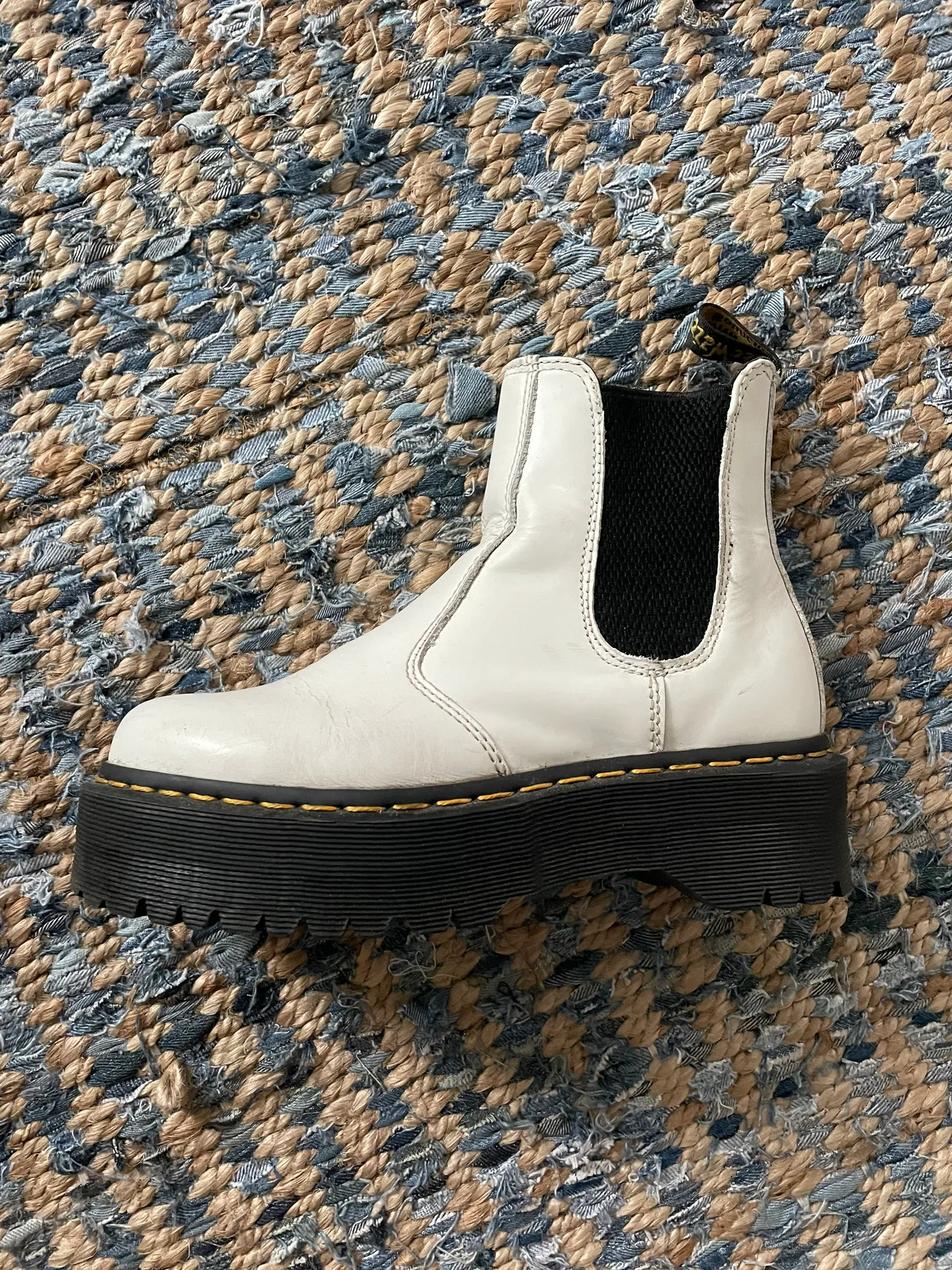 White Platform Doc Martens - Image 3