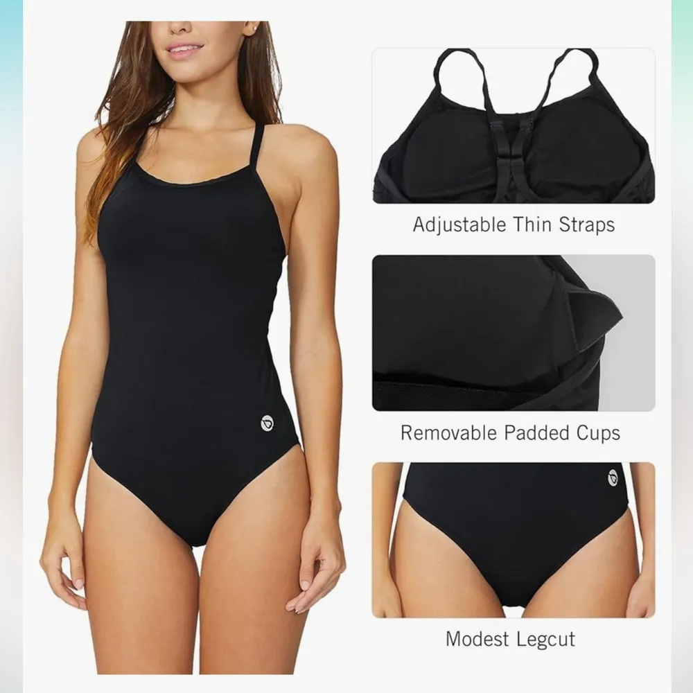 #20 BALEAF Women's Athletic Training Adjustable Strap One Piece n… - Image 3