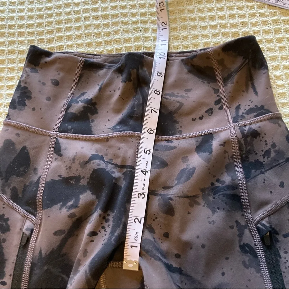 Athleta Women's Brown Floral Rainier Reflective Tight High Rise Leggings Size XS - Image 15