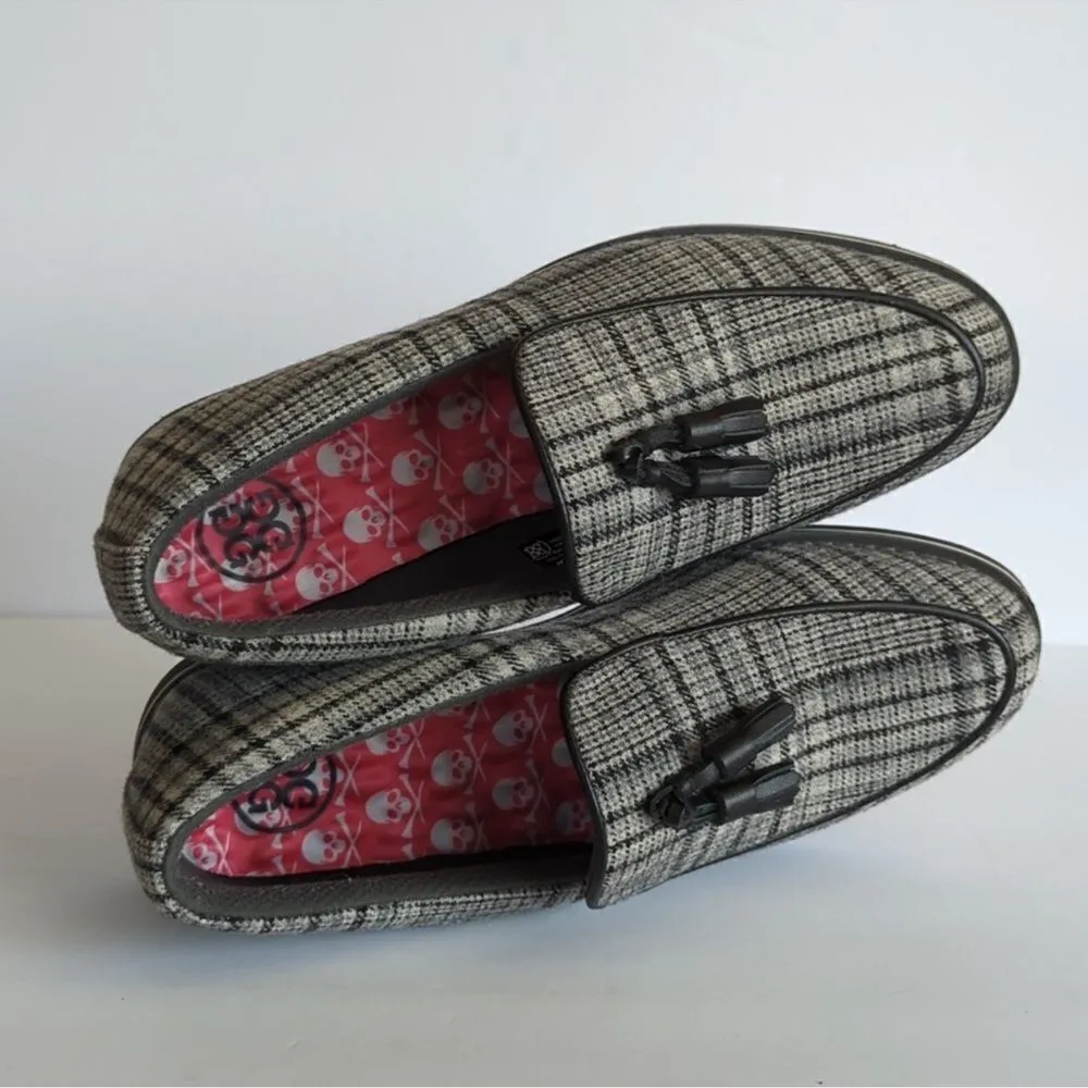 G/ FORE LEATHER & WOOL FABRIC WOMEN'S SHOES B17A Black Size 9.5 - Image 8