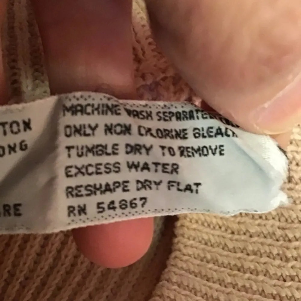 Vintage 80s v neck sweater vest Pink - Image 3