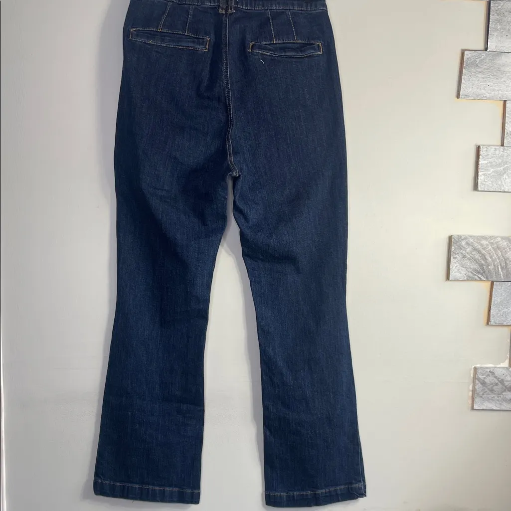 Oat New York Dark Blue Boot Cut Jeans Size undefined - Image 6