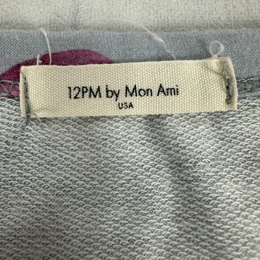 12PM By Mon Ami Womens Floral 3/4 Sleeve Tunic Top - Size L - Image 4