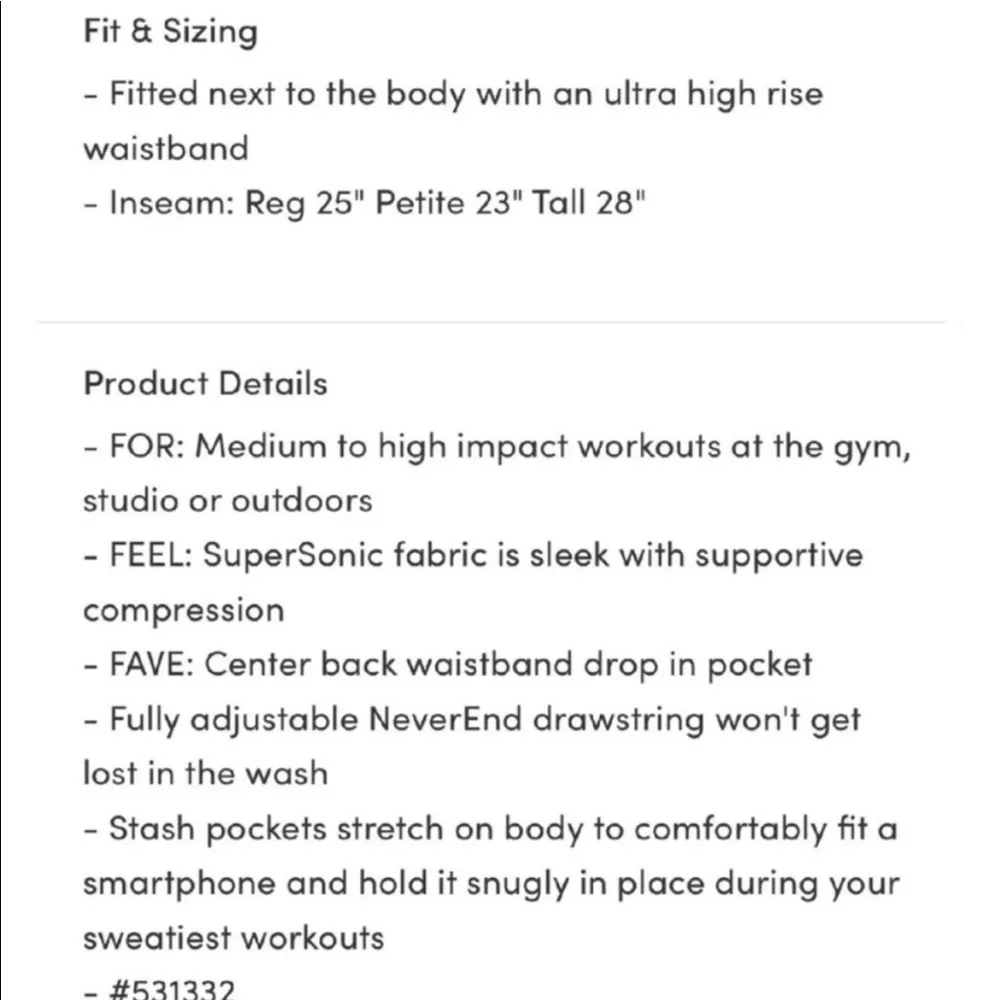 Athleta Red Orange Ultimate Colorblock Tight 7/8 Legging Size Small - Image 9