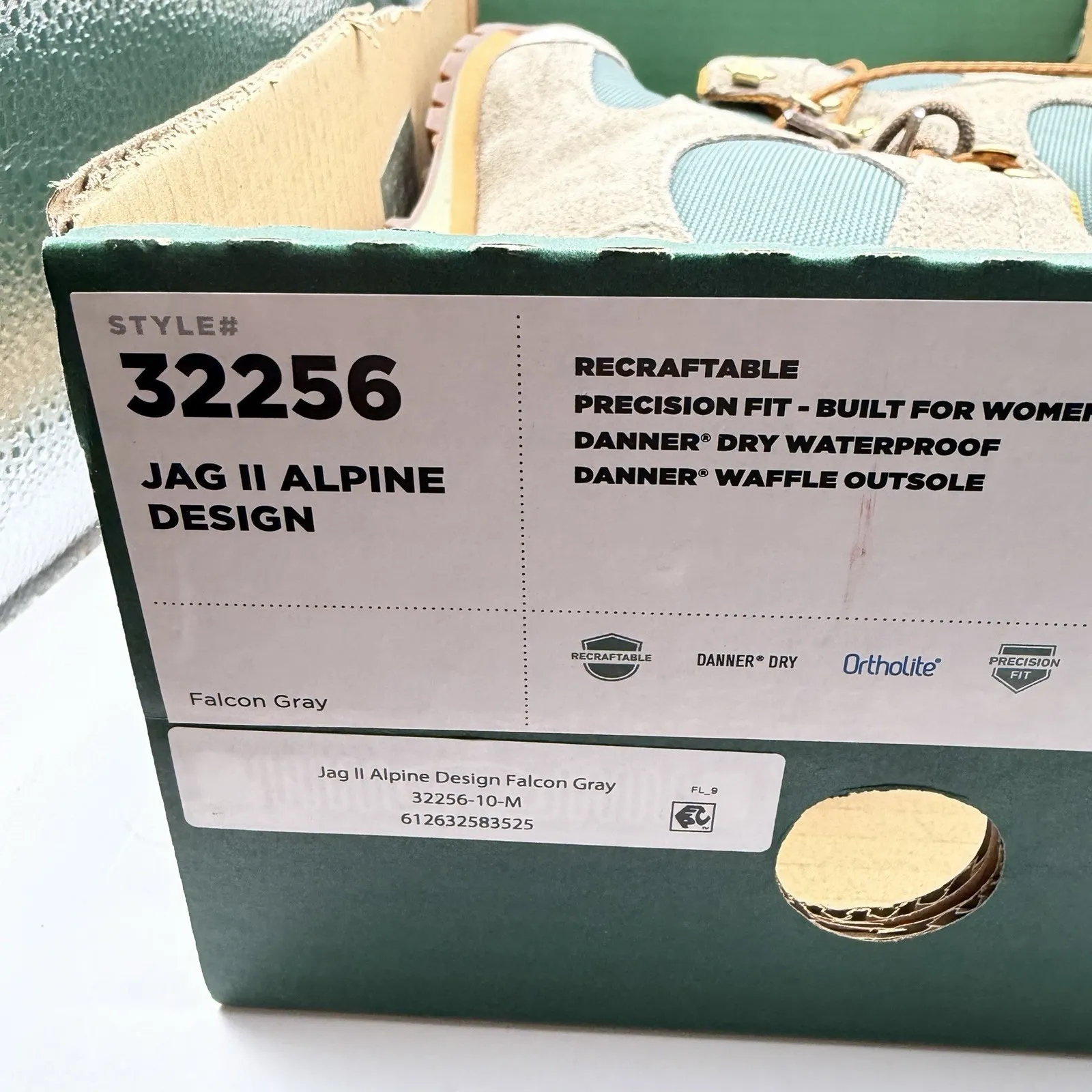 Danner X Alpine Design Women's Jag II Boots SZ 10M Falcon Gray New Hiking - Image 10