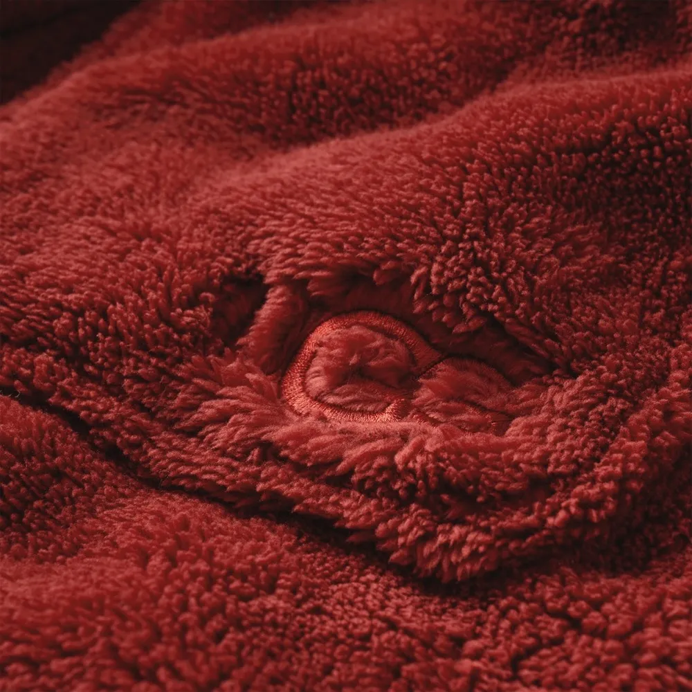 UGG Aarti Belted Fleece Robe, Rubious, Size Medium, $98 - Image 4