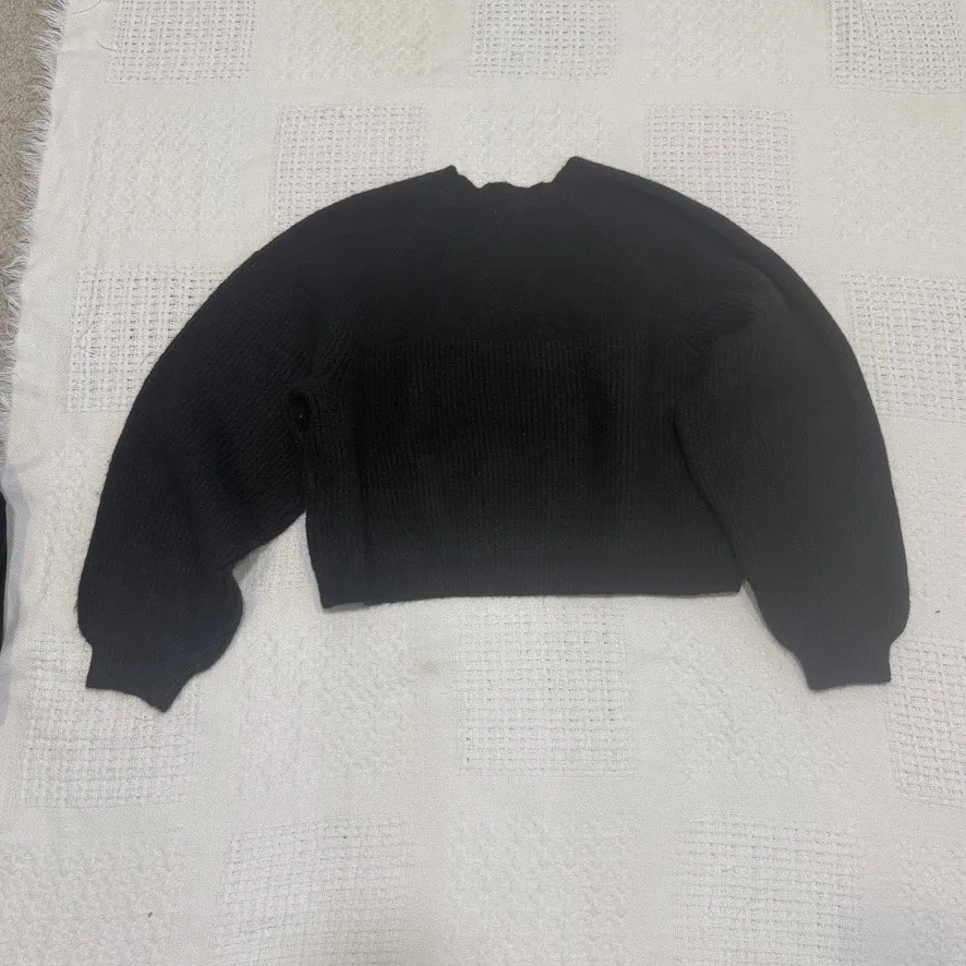 new Topshop wool blend small balloon sleeve cropped sweater SP 3137 - Image 7