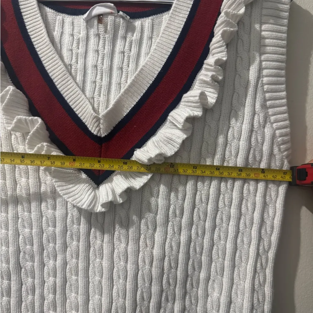 The Upside Columbia Blaise Knit Dress size Small White - Image 5