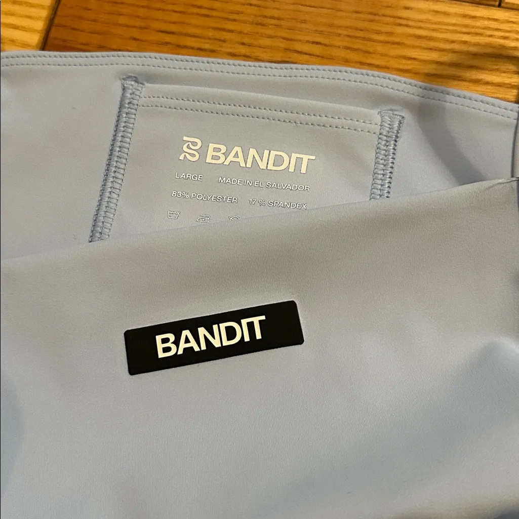 Bandit Women’s Stamina Nova Crop, Breeze Blue, Large, NWT Blue - Image 3