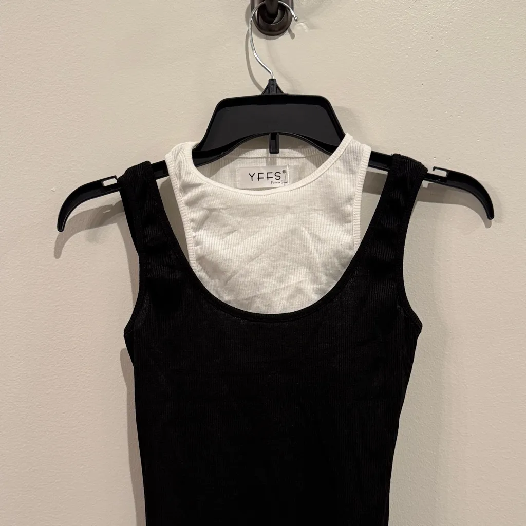 Black Sleeveless Mini Dress Size XXS - Image 3