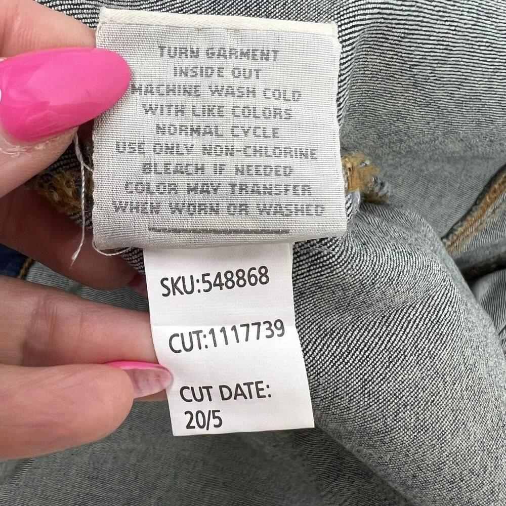 Torrid Plus 1X Trucker Jean Jacket Denim Blue Medium Wash Stretch Pockets NEW - Image 10