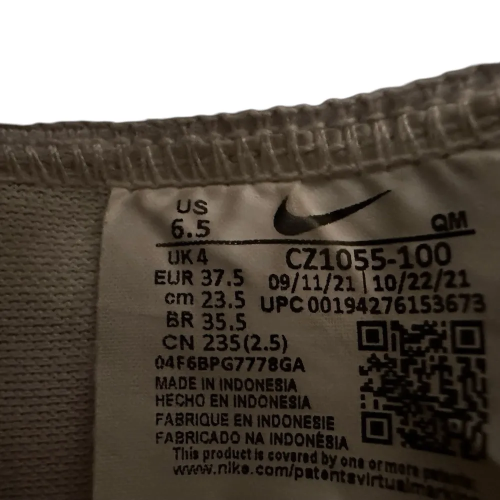 Nike Blazer Mid '77 Vintage Women’s Sneakers Size 6.5 White Black Shoes - Image 11