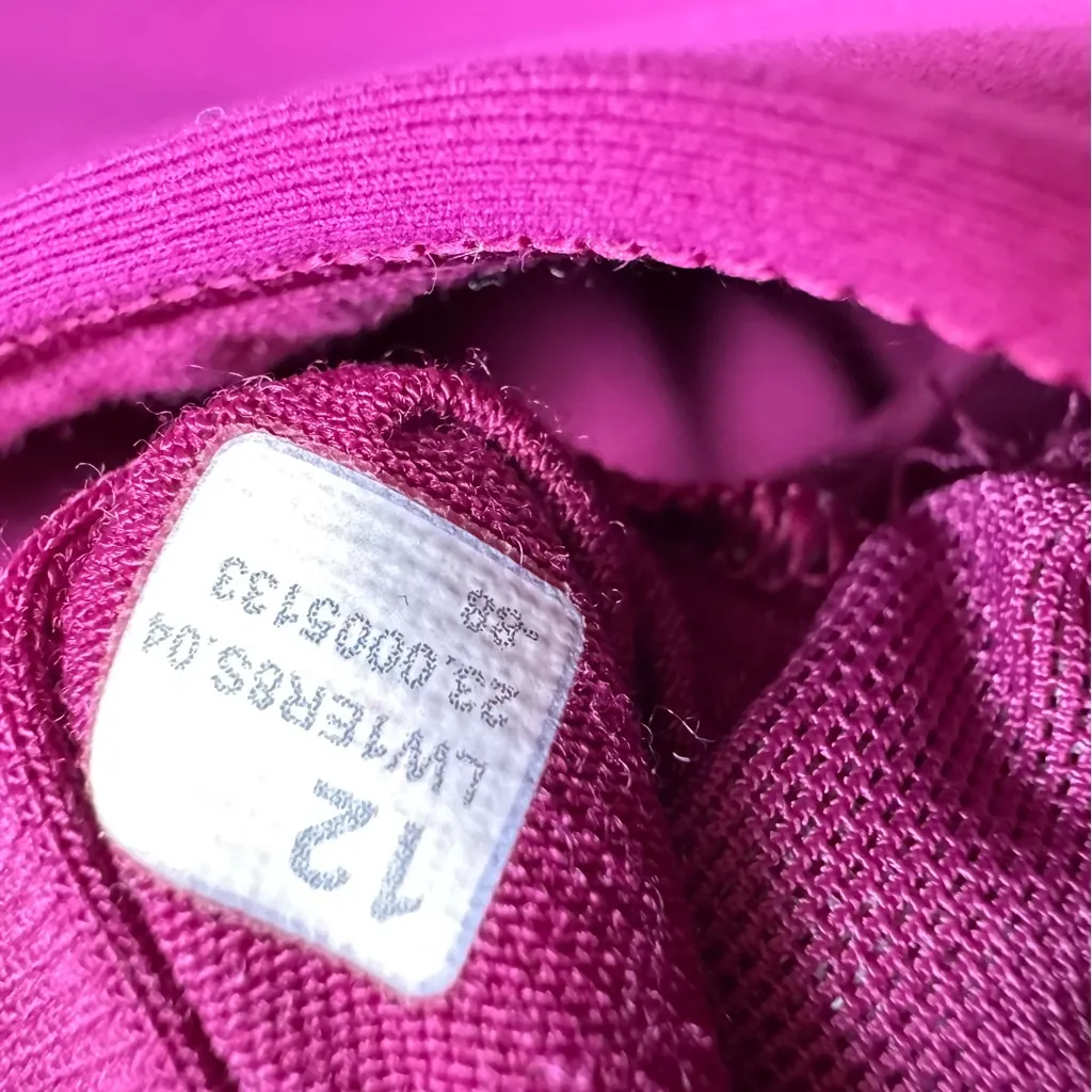 Lululemon Mastered Motion Cropped Cutout Tank Top Magenta Purple MGPR 12 - Image 6