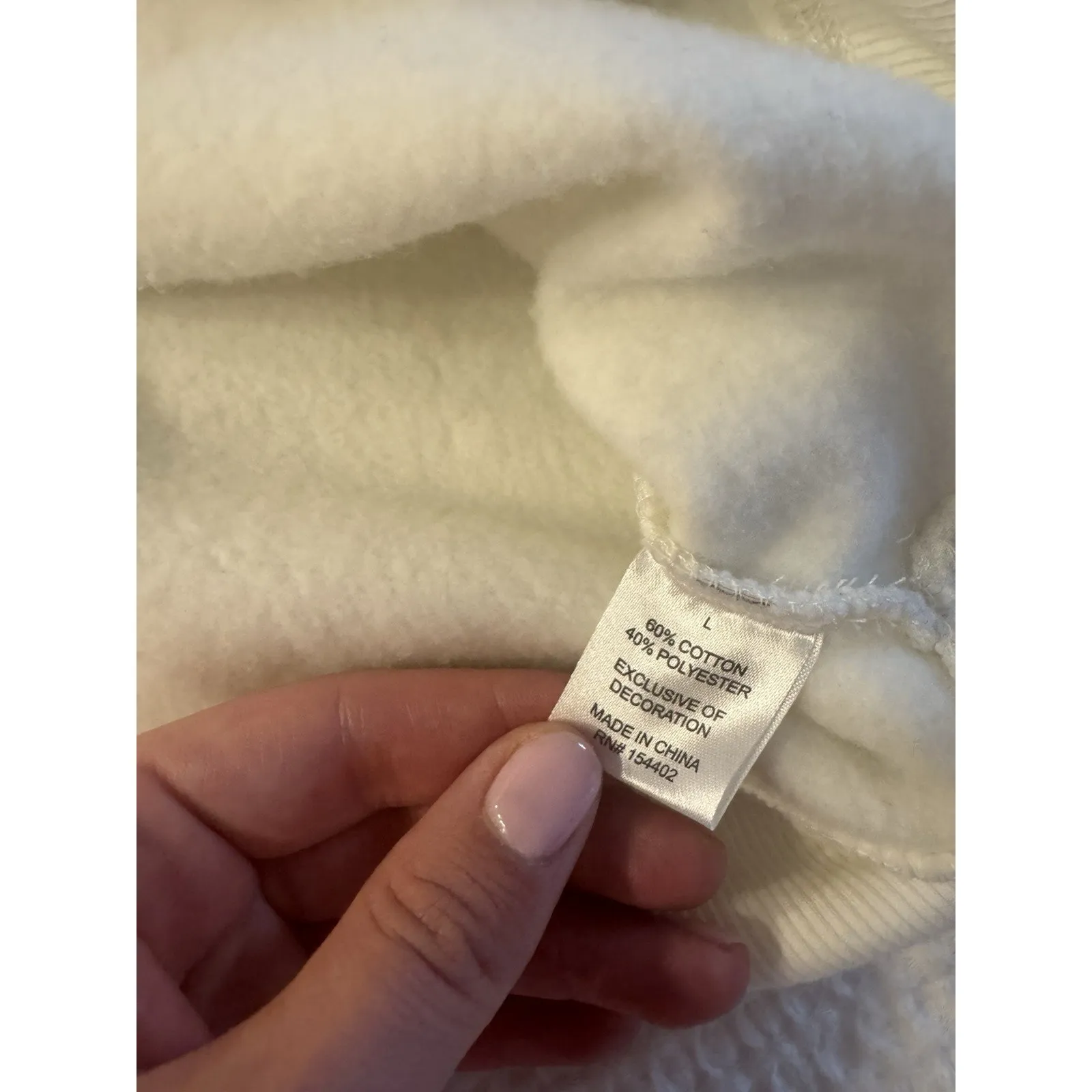 Strawberry Shortcake "Berry Sweet" Sweatshirt Women's Large Pink Bow Coquette - Image 4