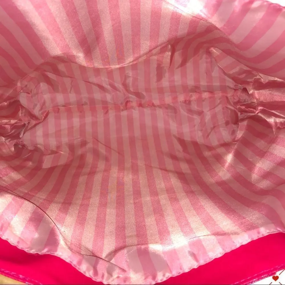 Victoria’s Secret red vinyl tote - Image 5