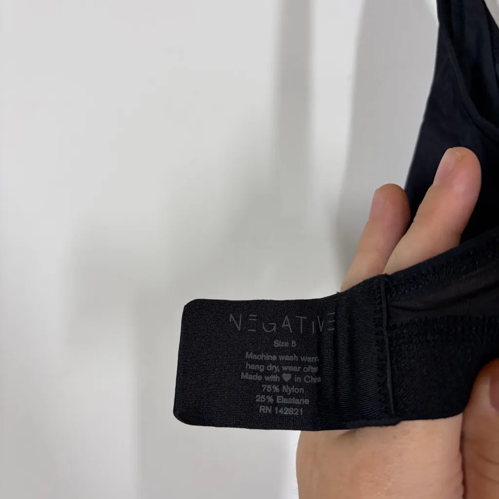 Negative Silky Nursing Bra Size 5 Black - Image 10