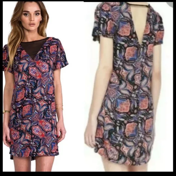 Ella Moss - mesh insert dress / Anthropologie - Image 2