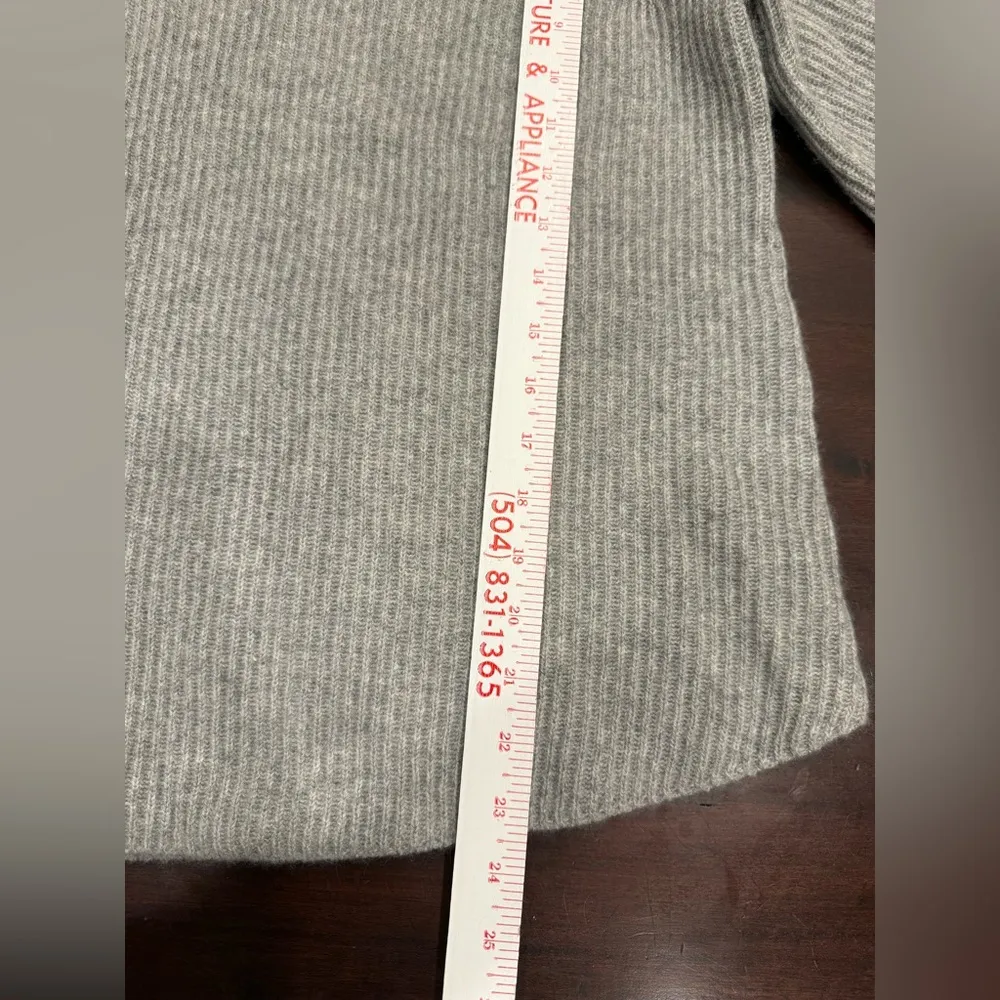 NWT Soft Surroundings Calanthe Cashmere Pullover Heather Gray Size XS $180.00 - Image 13