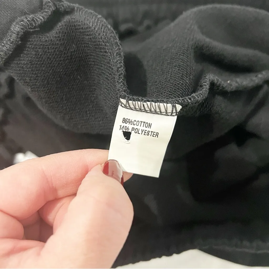 Queen of Sparkles Black Jeweled Shorts Size XXL - Image 3