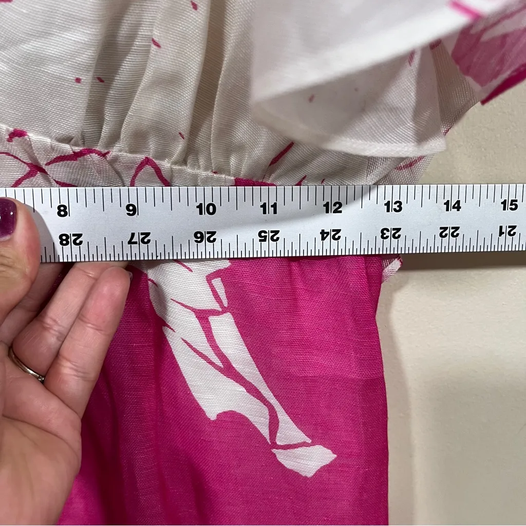 NWT Banana Republic Linen-Silk Tiered Maxi Dress size 2 women maxi - Image 4