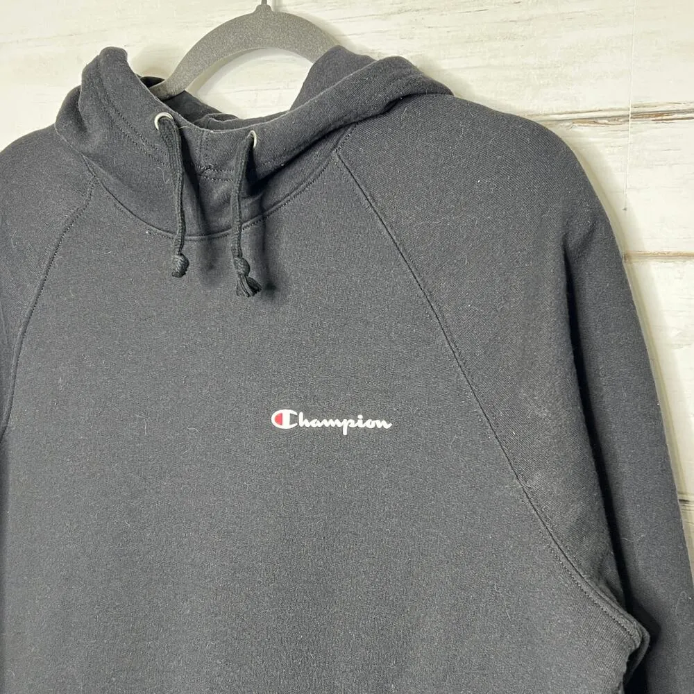 Champion Powerblend Fleece Hooded Sweatshirt Pullover Black Plus Size 2X - Image 5