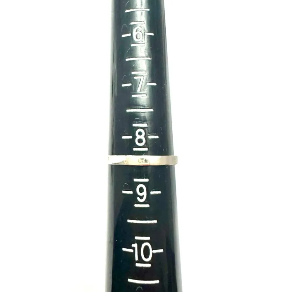 925 Sterling Silver Mixed Gemstone Inlay Heart Concho Ring Size 8.5 - Image 4