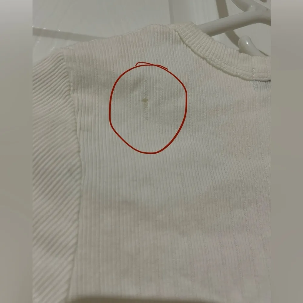 New daydreamer white pink vinyl record breaker DDLA pointelle XS - Image 6